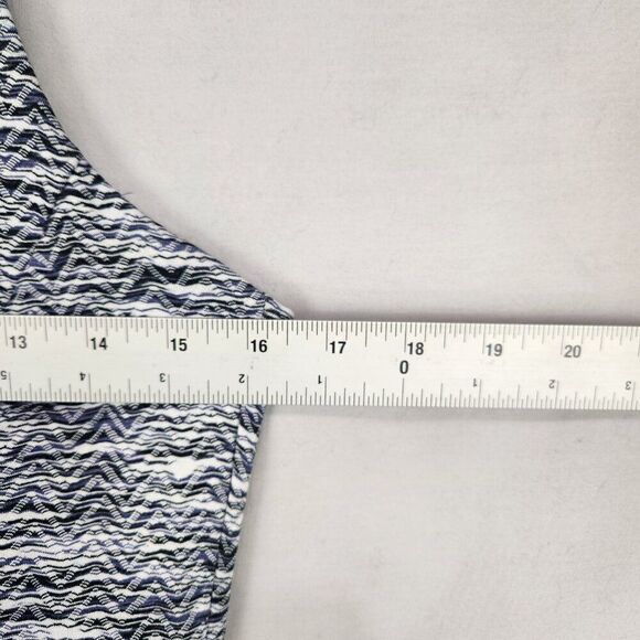 Womens MPG Athletic Sporty Dress Purple Black w/Pockets Knee Length M Racerback - Picture 4 of 11